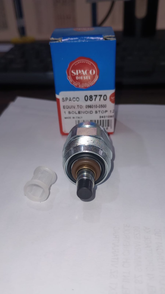 SOLENOIDE DE APAGUE 12V. (VALVULA) / VE ISUZU