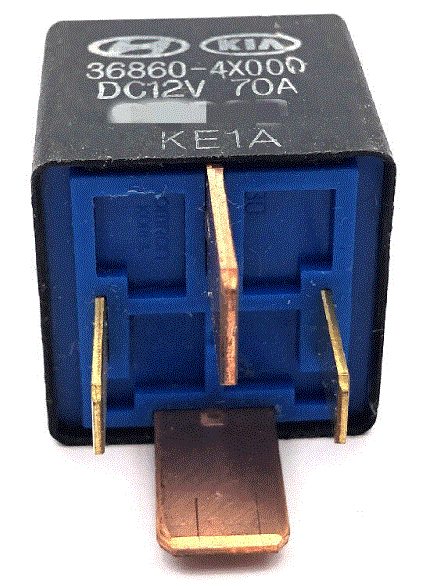 RELAY DE CALENTAMIENTO 4P. 12V. 70 AMP. / HYU