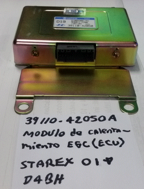 MODULO DE CALENTAMIENTO EGC (ECU) / HYUNDAI STAREX (01 ->) D4BH