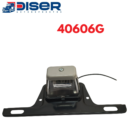 FAROL DE PLACA C/ PORTAPLACA / UNIVERSAL (= M436B)