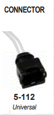 CONECTOR DE INYECTOR GASOLINA / UNIV