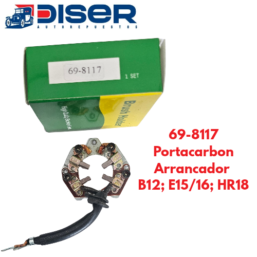 PORTACARBON DE ARRANCADOR C/CARB / NIS.SENTRA B12 E15/6.HR18