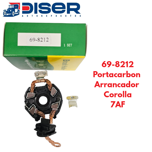 PORTACARBON DE ARRANCADOR C/CARB / TOY. COROLLA 7AFE