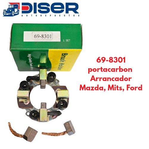 PORTACARBON DE ARRANCADOR C/CARB / MAZ. MITB. FORD