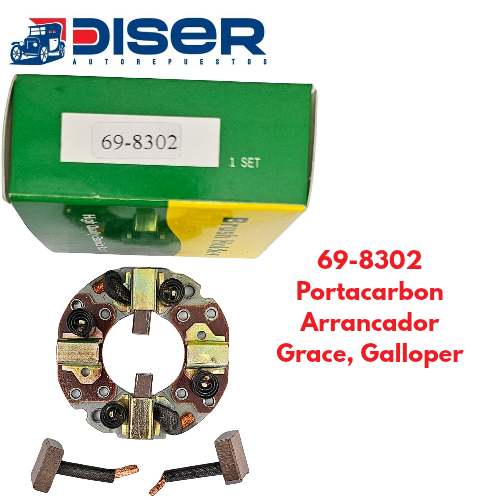 PORTACARBON DE ARRANCADOR C/CARB / HYU. GRACE. GALLOPER