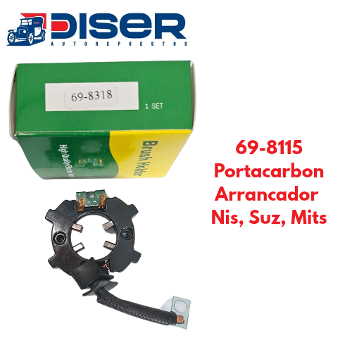 PORTACARBON DE ARRANCADOR C/CARB / NIS. SUZUKI. MITS.