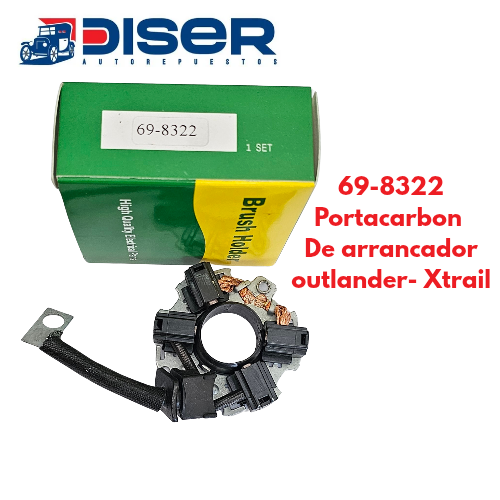 PORTACARBON DE ARRANCADOR C/CARB / MIT. OUTLAND(03->). FORD. XTRAIL