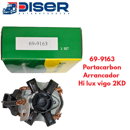 PORTACARBON DE ARRANCADOR C/CARB / TOY. HILUX VIGO 1/2KD