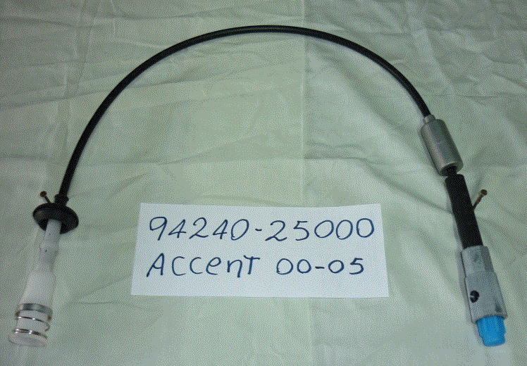 CABLE DE VELOCIMETRO ROSC Y ENCH / HYUNDAI ACCENT (00-05)