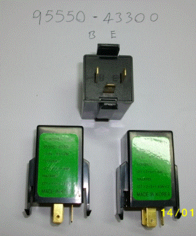 FLASHER 12V. 3 PTAS. LUCES / HYUN EXC/ MITS LANC