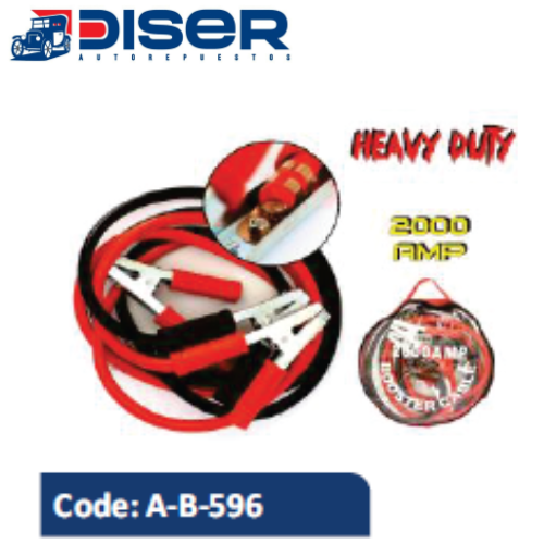 CABLE DE PUENTEAR 2000 AMP. / HEAVY DUTY