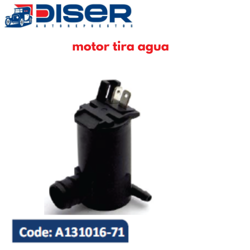 MOTOR DE TIRA AGUA PARABRISAS 12V. / UNIV - PARA TANQUE