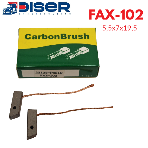 CARBON DE ALTERNADOR / (MITS) MAZDA, NISSAN A12/4