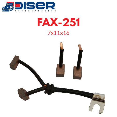 CARBON DE ARRANCADOR / NISSAN AXXESS, STANZA 2.4