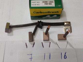 CARBON DE ARRANCADOR / NIS.PATHF,D21 VG30