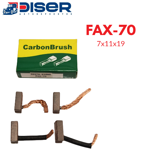 CARBON DE ARRANCADOR / NISSAN J15, A12, E13/5