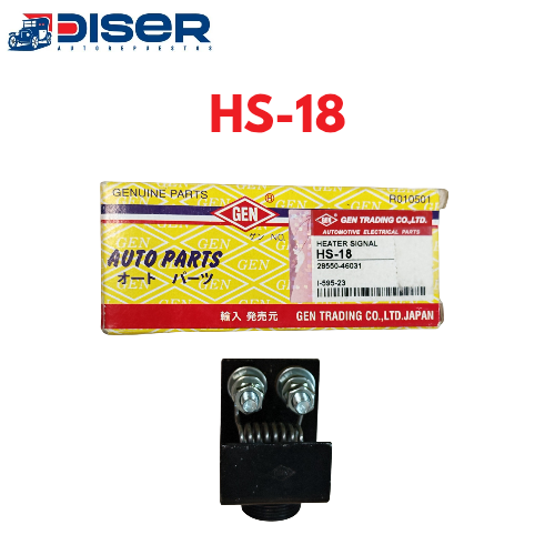RESISTENCIA DE PRE-CALENTAMIENTO 12V. / TOY. LAND. DYNA B