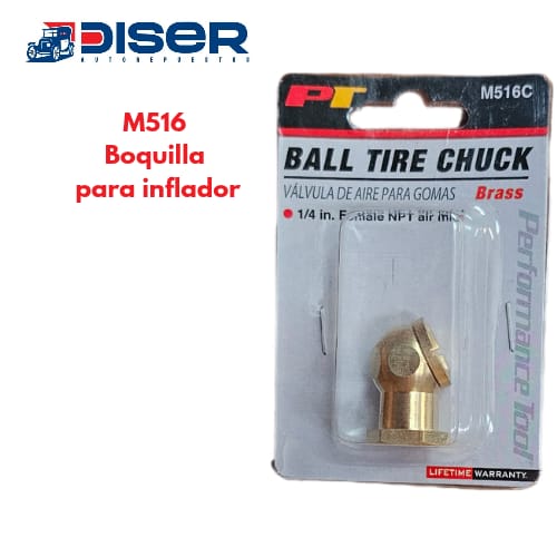 BOQUILLA PARA INFLADOR DE LLANTAS