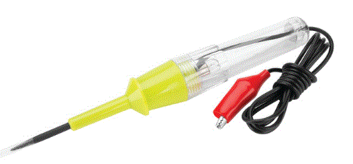 PROBADOR DE CORRIENTE 12V.