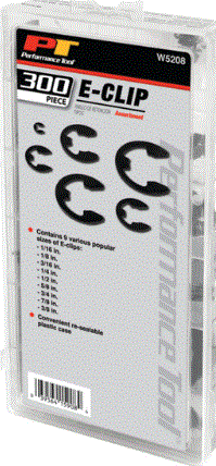 SURTIDO DE SEGUROS 300 PCS / CLIPS