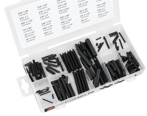 SURTIDO DE SEGUROS TIPO PIN 120 PCS. / PINES