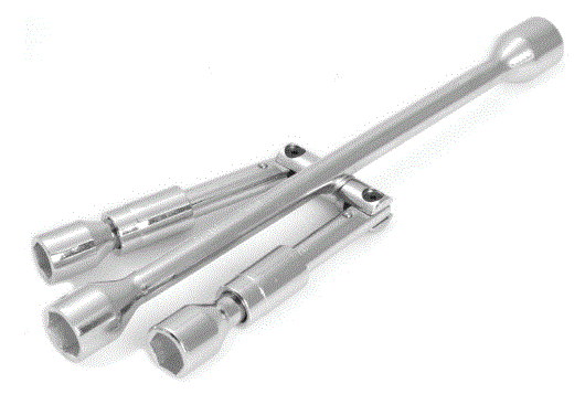 LLAVE DE RANAS CRUZ 14 PLEGABLE METRICA / 17 - 19 - 21 - 23 mm.