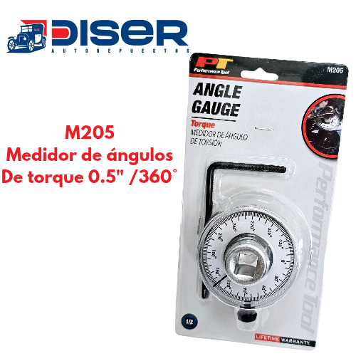 MEDIDOR DE ANGULOS DE TORQUE / 1/2" 360°