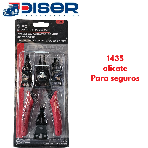 ALICATE PARA SEGUROS / 4 PUNTAS CAMBIABLES