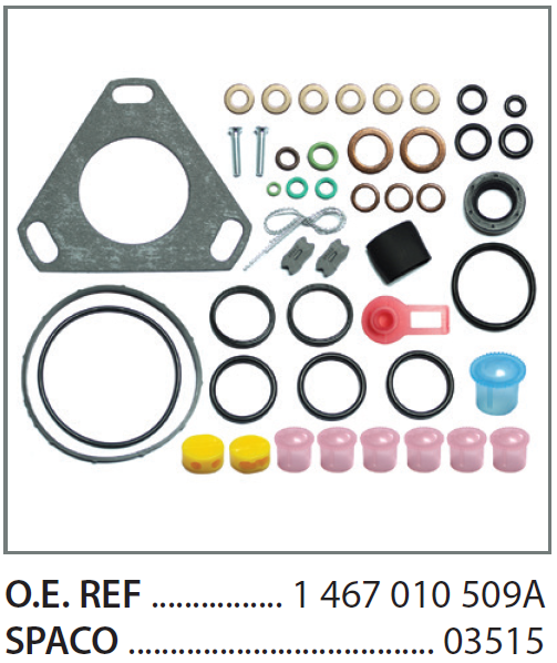 KIT DE REPARACION BOMBA / ROTATIVA EP/VE...F