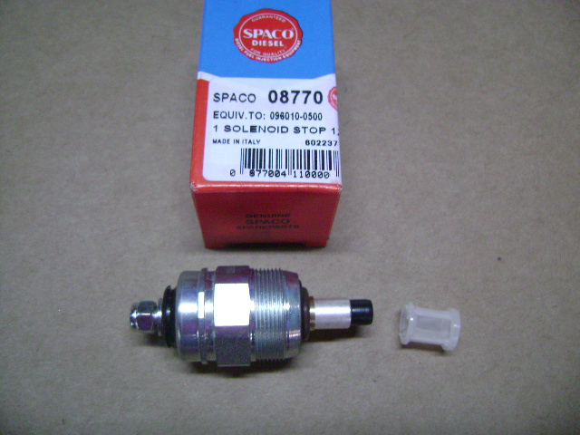 SOLENOIDE DE APAGUE 12V. (VALVULA) / VE ISUZU