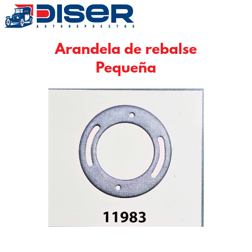 ARANDELA DE REVALSE PEQ. ALUMINIO / ZEXEL (+ RETORNO)