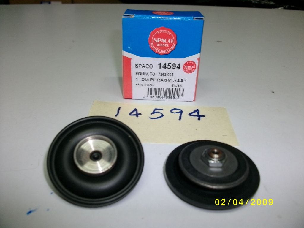 DIAFRAGMA BOMBA INYECCION / DP210