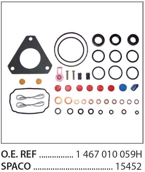 KIT DE REPARACION BOMBA / VE 3 RETEN