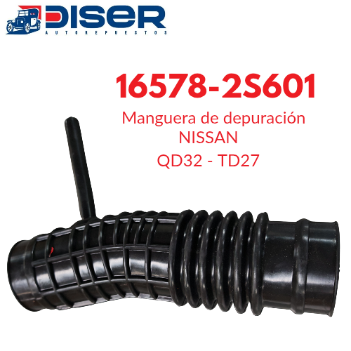 MANG. DE DEPURADOR / NIS. FRONTIER D21. TD27/QD32
