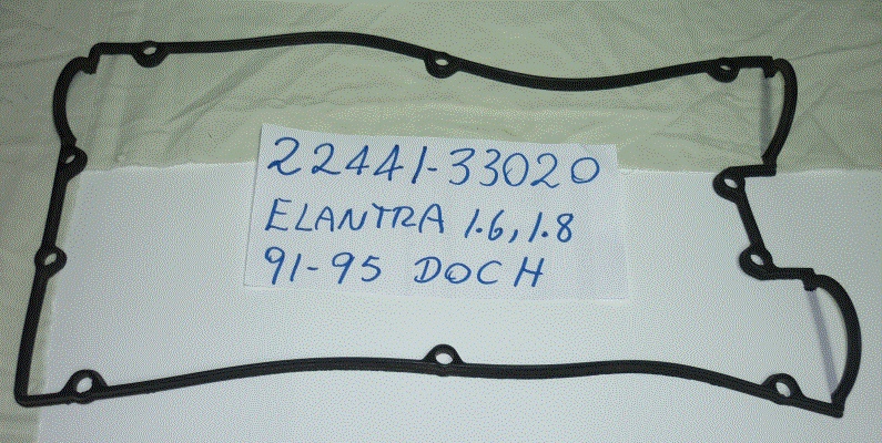 EMPAQUE DE TAPA DE VALVULAS / HYUNDAI ELANTRA 1.6/8(91-95