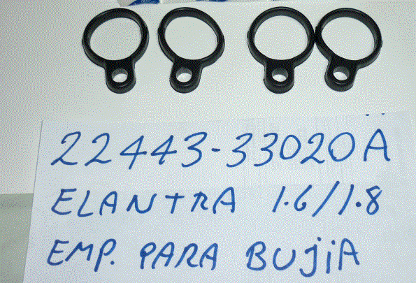 RETENEDOR DE BUJIAS / HYU. ELANTRA 1.6/8L