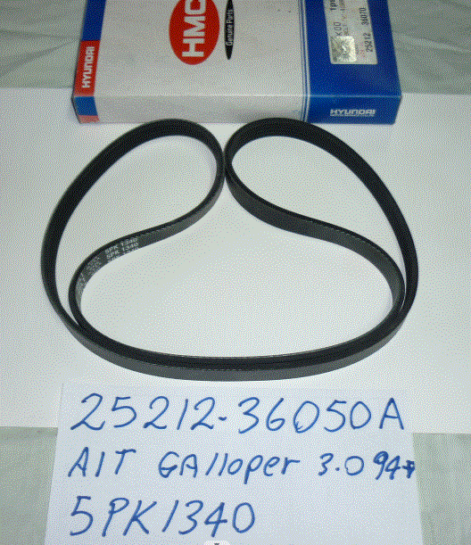 FAJA DE ALTERNADOR 52.75 (5PK1340) K050527 / HYUNDAI GALLOPER 3.0(94->