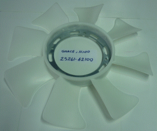 ASPA DE ABANICO DE RADIADOR / HYUNDAI GRACE