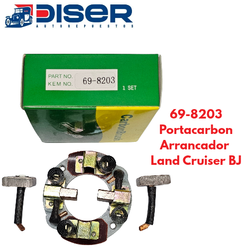 [69-8203] PORTACARBON DE ARRANCADOR C/CARB / TOY. LANND BJ