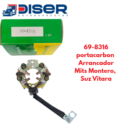 [69-8316] PORTACARBON DE ARRANCADOR C/CARB / MIT. MONT. SUZUKI VITARA