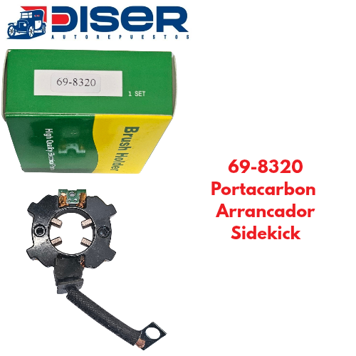 [69-8320] PORTACARBON DE ARRANCADOR C/CARB / SUZ. SIDEKICK