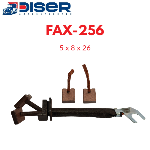 [FAX-256] CARBON DE ARRANCADOR / NIS. B13/14. MAXIMA 3.0L
