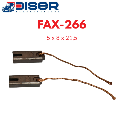 [FAX-266] CARBON DE ALTERNADOR / TOYOTA