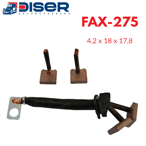 [FAX-275] CARBON DE ARRANCADOR / MAZ. MPV 3.0L