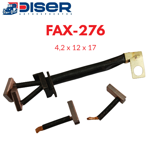 [FAX-276] CARBON DE ARRANCADOR / SUZ,SIDEKICK,GEO TRACKER