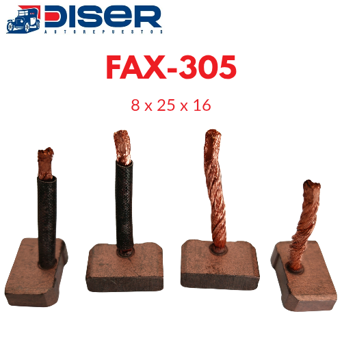 [FAX-305] CARBON DE ARRANCADOR / TOY.4RRUNER. LANDCRUISER