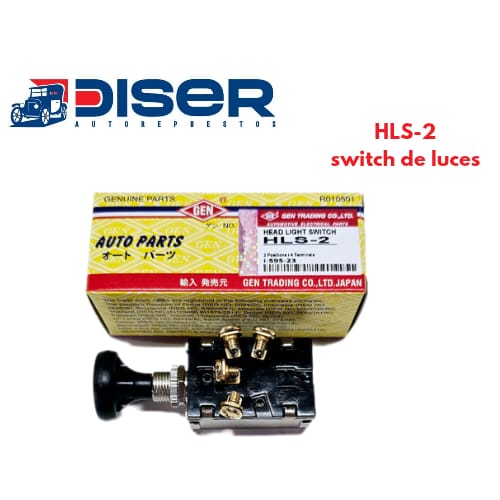 [HLS-2] SWITCH DE LUCES JALAR (2 P) / UNI.