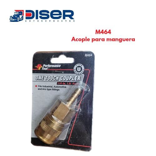 [M464] ACOPLE PARA MANGUERA DE AIRE