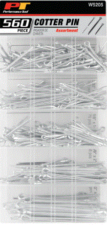 [W5205] SURTIDO DE PASADORES 560 PCS