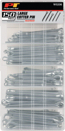 [W5206] SURTIDO DE PASADORES LARGOS 150 PCS.